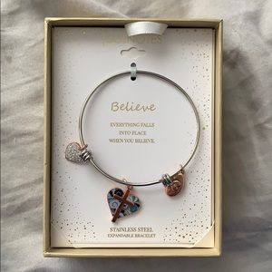 footnotes charm bracelet